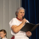 A második adventi gyertya meggyújtása