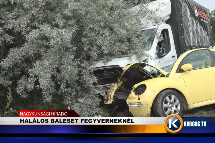 HALÁLOS BALESET FEGYVERNEKNÉL