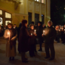 Meggyújtották az első adventi gyertyát