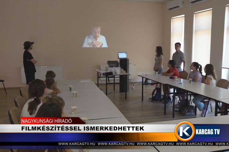 FILMKÉSZÍTÉSSEL ISMERKEDHETTEK