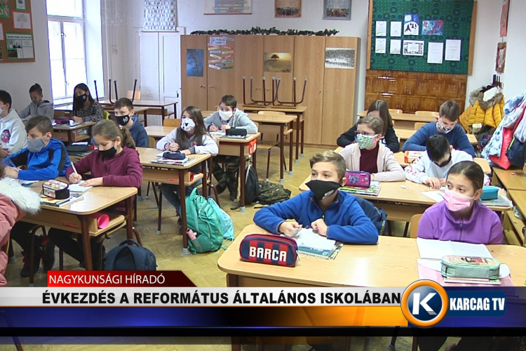 Évkezdés a református általános iskolában