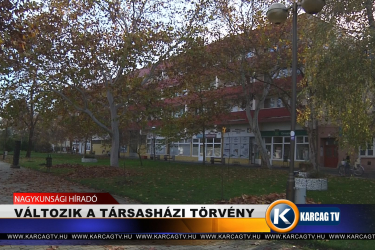 VÁLTOZIK A TÁRSASHÁZI TÖRVÉNY