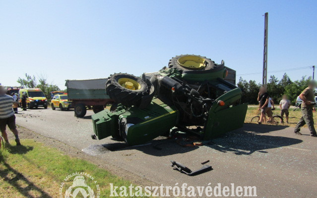 Baleset Mezőtúrnál