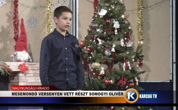 MESEMONDÓ VERSENYEN VETT RÉSZT SOMOGYI OLIVÉR