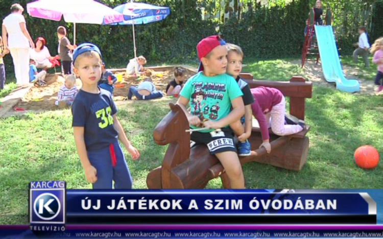 ÚJ JÁTÉKOK A SZIM ÓVODÁBAN