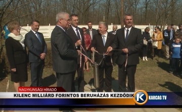 KILENC MILLIÁRD FORINTOS BERUHÁZÁS KEZDŐDIK