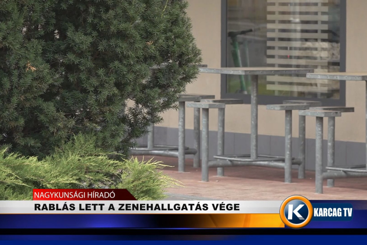 RABLÁS LETT A ZENEHALLGATÁS VÉGE