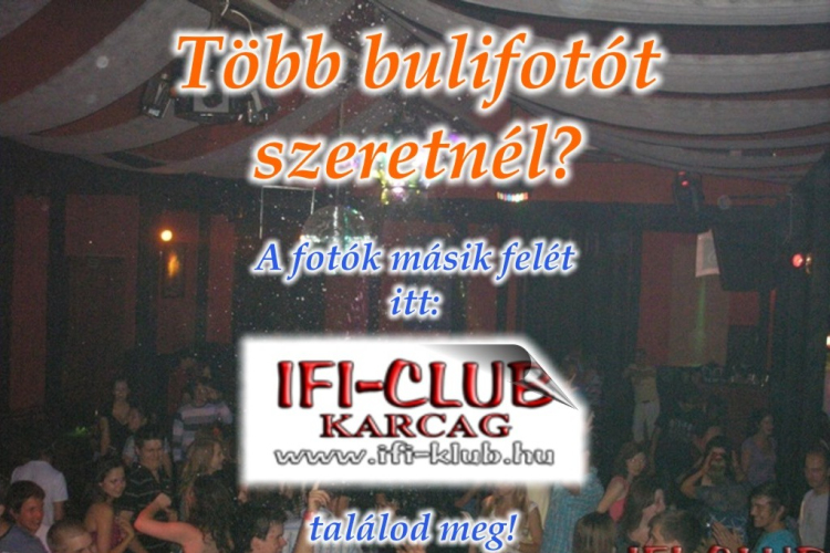 Szalagavatós Disco az Ifi-Clubban • 02.01.