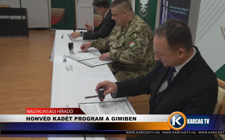HONVÉD KADÉT PROGRAM A GIMIBEN