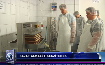 SAJÁT ALMALÉT KÉSZÍTENEK