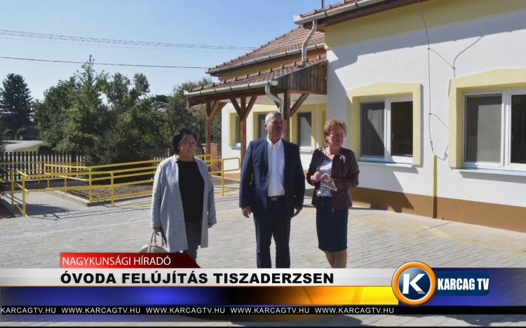 ÓVODA FELÚJÍTÁS TISZADERZSEN