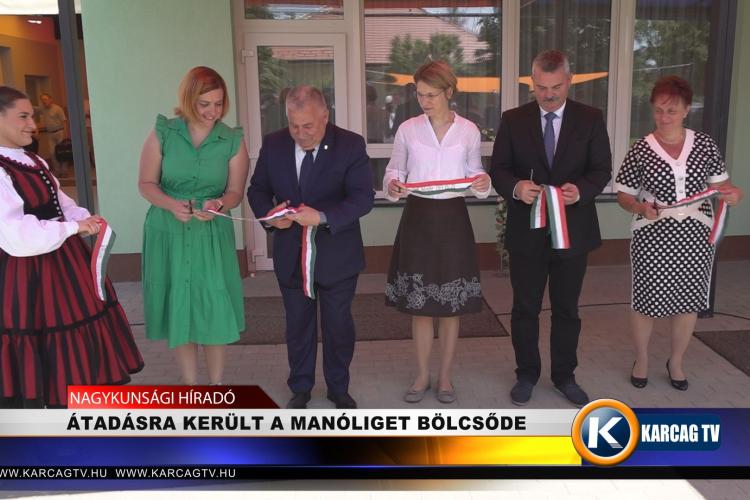 ÁTADÁSRA KERÜLT A MANÓLIGET BÖLCSŐDE