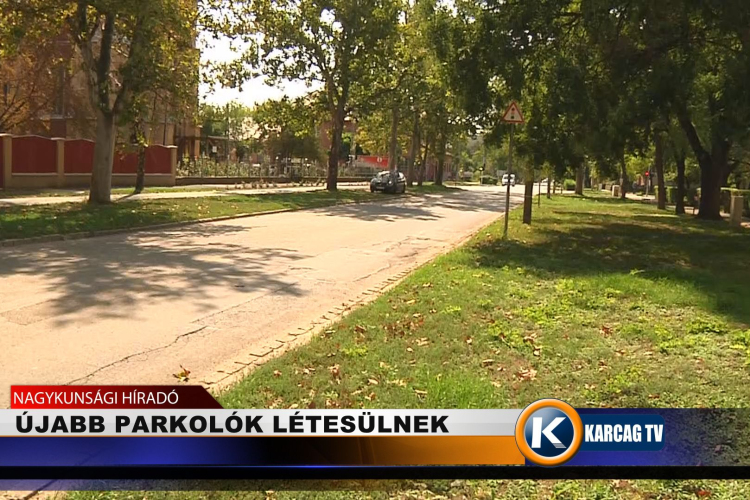 ÚJABB PARKOLÓK LÉTESÜLNEK
