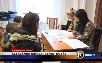 ÁLTALÁNOS ISKOLAI BEÍRATKOZÁS