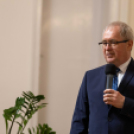 Ferencz Orsolya űrkutató, űrkutatásért felelős miniszteri biztos lakossági fóruma