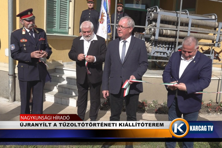 ÚJRANYÍLT A TŰZOLTÓTÖRTÉNETI KIÁLLÍTÓTEREM