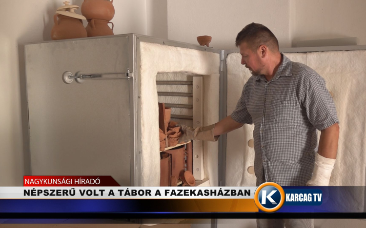 NÉPSZERŰ VOLT A TÁBOR A FAZEKASHÁZBAN