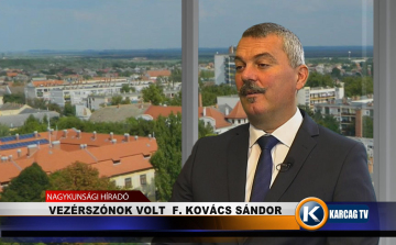 VEZÉRSZÓNOK VOLT AZ ORSZÁGGYŰLÉSBEN F. KOVÁCS SÁNDOR