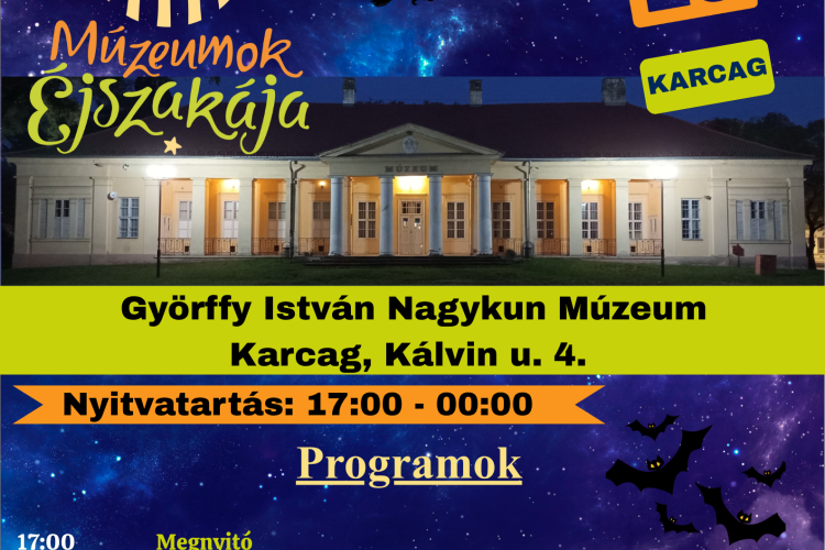 Múzeumok Éjszakája Karcagon! 
