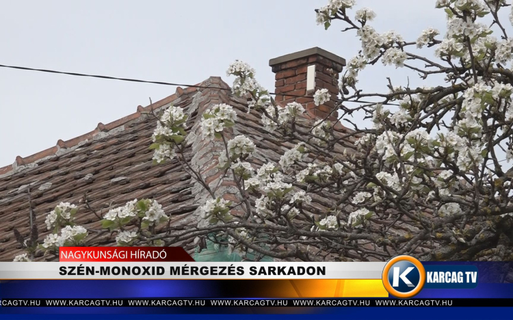 SZÉN-MONOXID MÉRGEZÉS SARKADON 