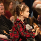 A második adventi gyertya meggyújtása