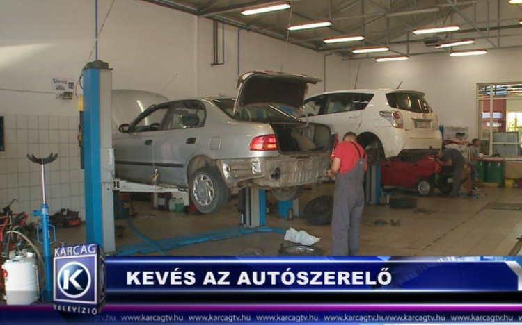 KEVÉS AZ AUTÓSZERELŐ