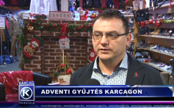 Adventi gyűjtés Karcagon