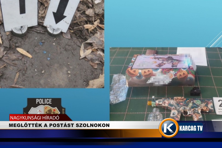 MEGLŐTTÉK A POSTÁST SZOLNOKON
