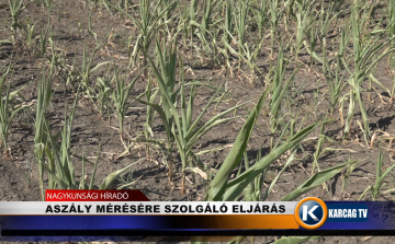 ASZÁLY MÉRÉSÉRE SZOLGÁLÓ ELJÁRÁS