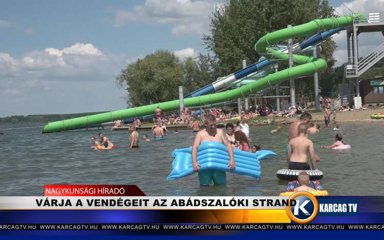 VÁRJA A VENDÉGEIT AZ ABÁDSZALÓKI STRAND