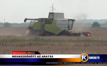MEGKEZDŐDÖTT AZ ARATÁS