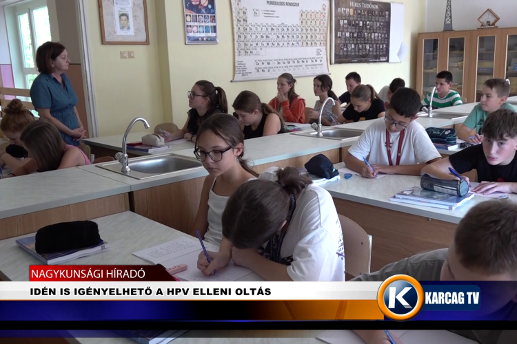 IDÉN IS IGÉNYELHETŐ A HPV ELLENI OLTÁS