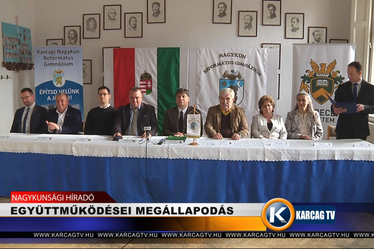 EGYÜTTMŰKÖDÉSI MEGÁLLAPODÁS