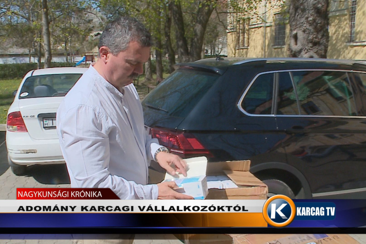 Adomány karcagi vállalkozóktól