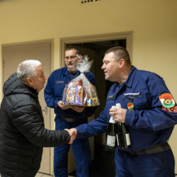 Köszönetnyílvánítás a rendvédelmi szerveknek