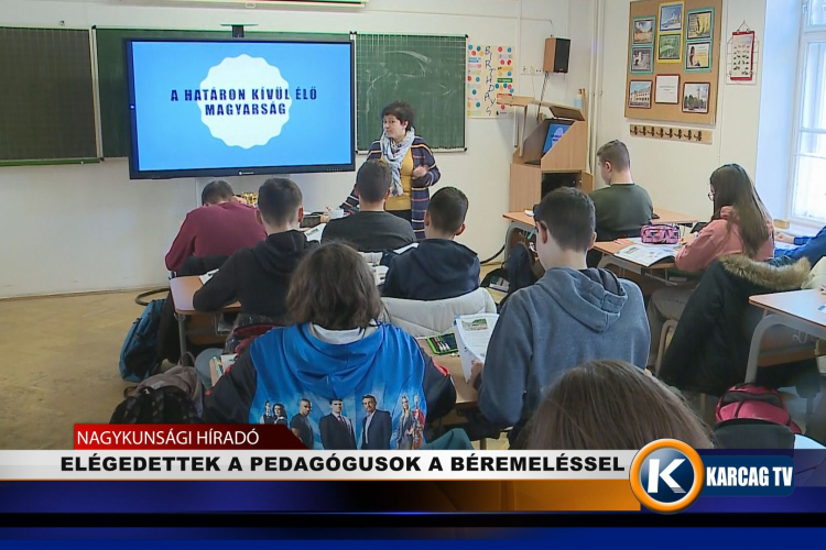 ELÉGEDETTEK A PEDAGÓGUSOK A BÉREMELÉSSEL
