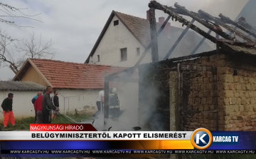 A BELÜGYMINISZTERTŐL KAPOTT ELISMERÉST