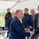Napelempark átadó
