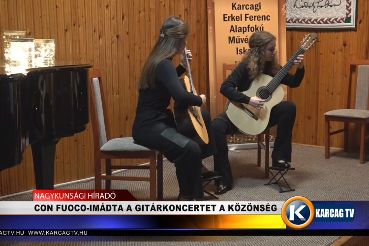 CON FUOCO-IMÁDTA A GITÁRKONCERTET A KÖZÖNSÉG
