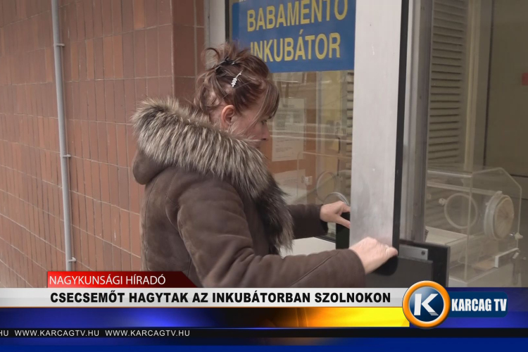CSECSEMŐT HAGYTAK AZ INKUBÁTORBAN SZOLNOKON