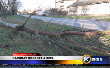 KÁROKAT OKOZOTT A SZÉL