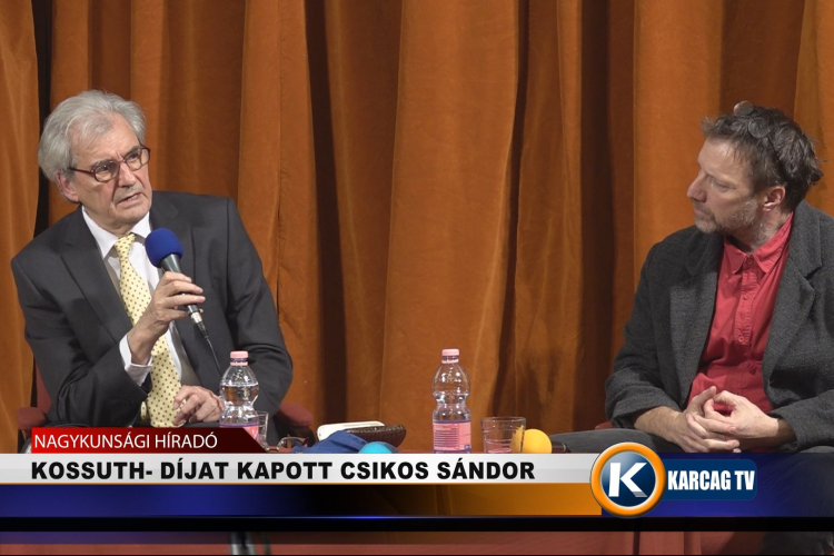 KOSSUTH -DÍJAT KAPOTT CSIKOS SÁNDOR