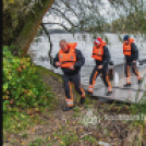 Mentőhajók a Tisza tavon