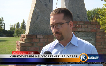 KUNSZÖVETSÉG HELYTÖRTÉNETI PÁLYÁZAT