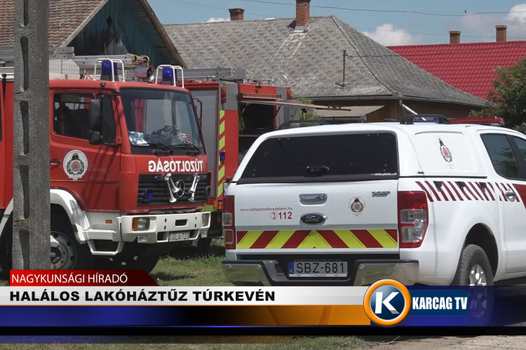 HALÁLOS LAKÓHÁZTŰZ TÚRKEVÉN