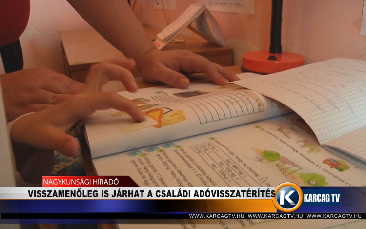 VISSZAMENŐLEG IS JÁRHAT A CSALÁDI ADÓVISSZATÉRÍTÉS