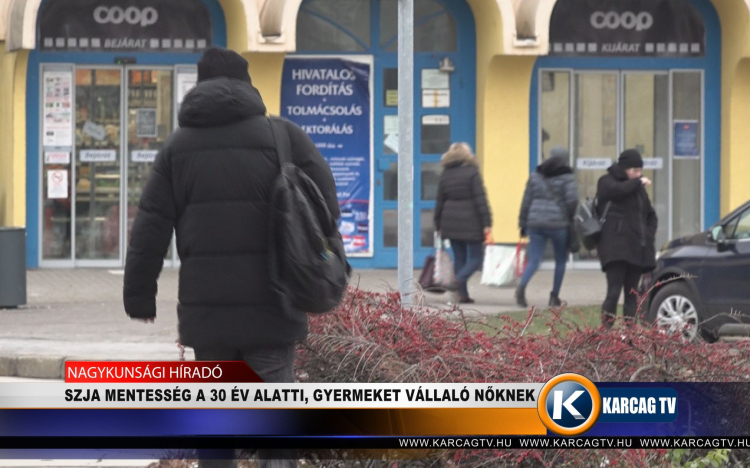 SZJA MENTESSÉG A 30 ÉV ALATTI, GYERMEKET VÁLLALÓ NŐKNEK 