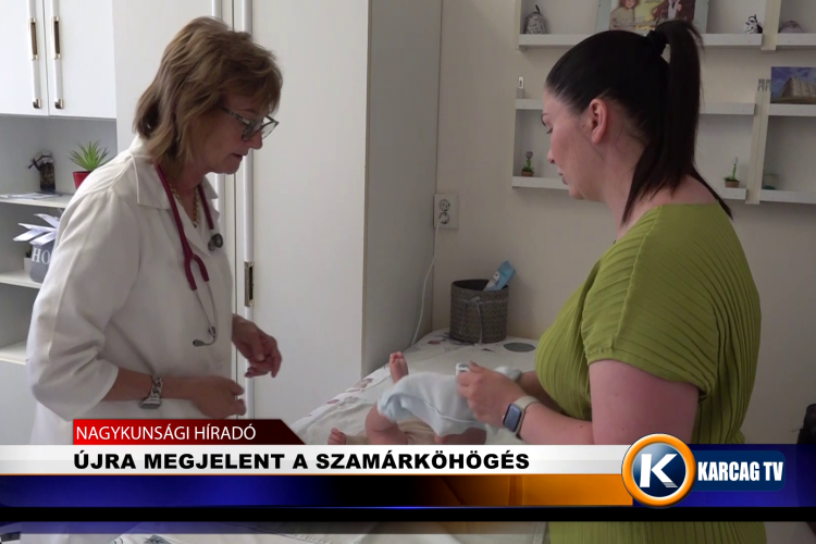 ÚJRA MEGJELENT A SZAMÁRKÖHÖGÉS