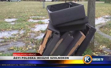 ÁGYI POLOSKA INVÁZIÓ SZOLNOKON