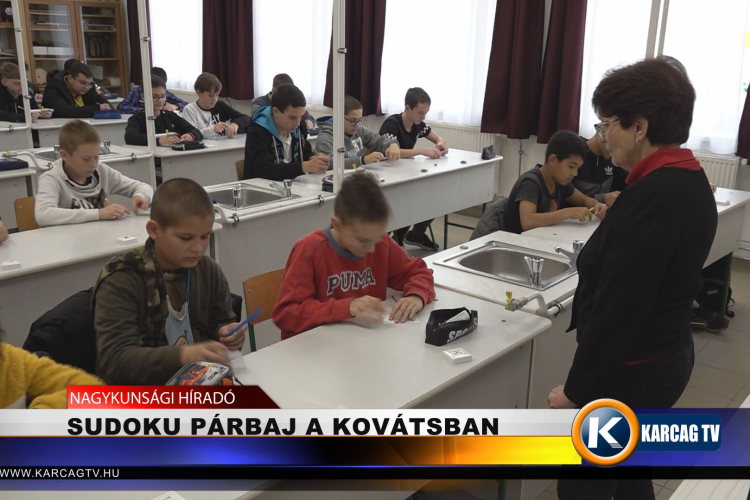 SUDOKU PÁRBAJ A KOVÁTSBAN